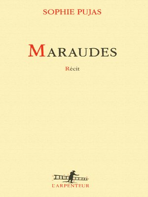 cover image of Maraudes